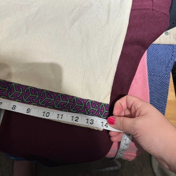 Tory Burch Dust Bag drawstring Logo charm show or bag cover 18x14 medium - Picture 8 of 9